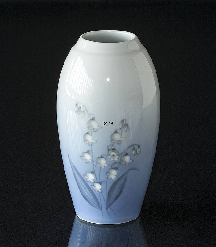 Vase mit Maiglöckchen, Bing & Gröndahl Nr. 157-5251 oder 57-251