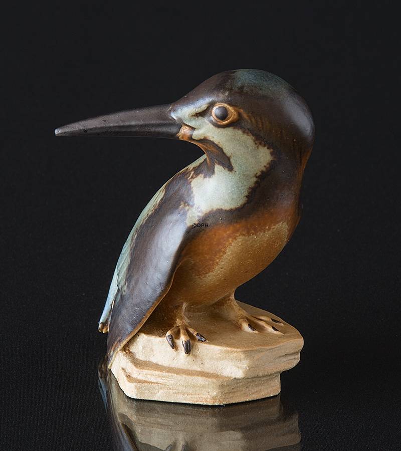 Eisvogel, Bing & Gröndahl Steingut Figur Nr. 1619
