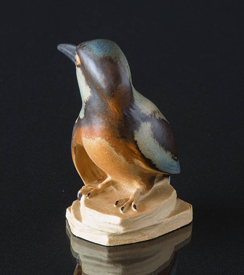 Eisvogel, Bing & Gröndahl Steingut Figur Nr. 1619
