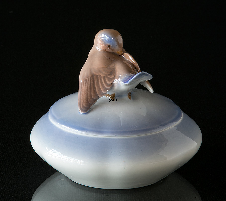 Bonbonniere mit Vogel Bing & Gröndahl Nr. 1623