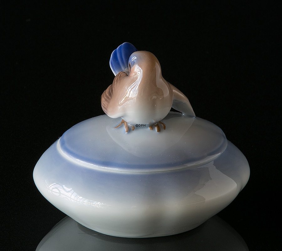 Bonbonniere mit Vogel Bing & Gröndahl Nr. 1623