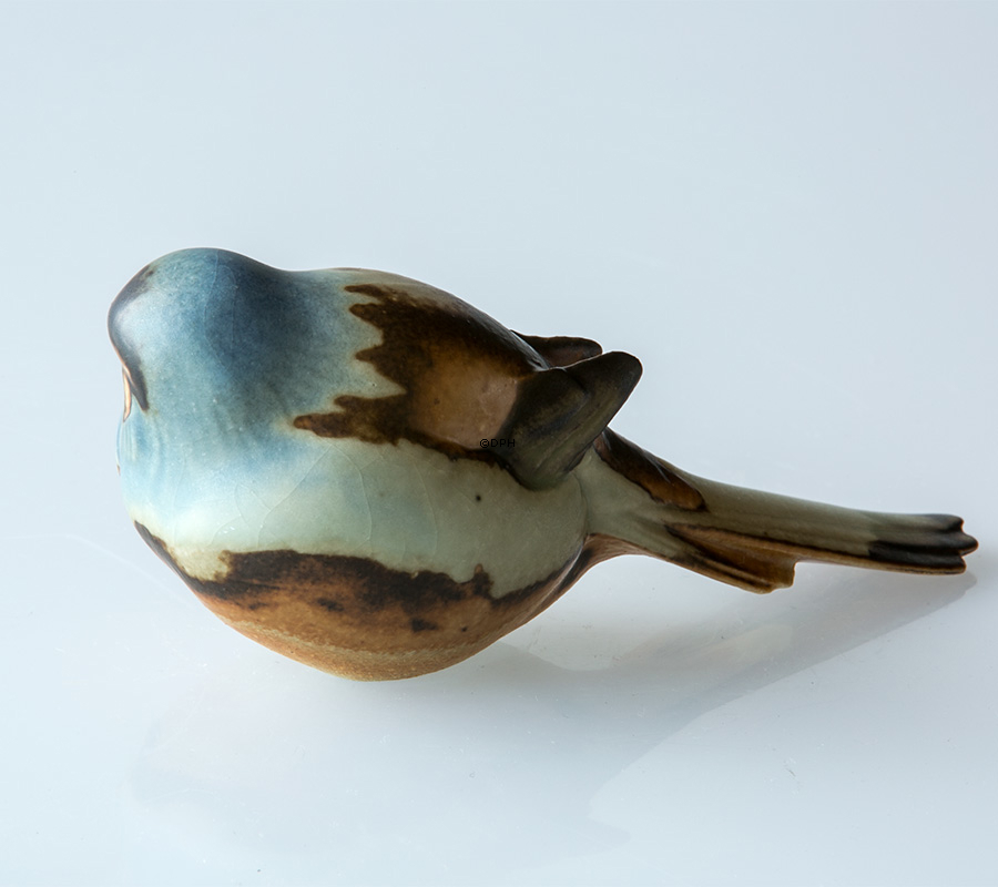 Pessimist, Meise, Bing & Gröndahl Steingut Figur Nr. 1635