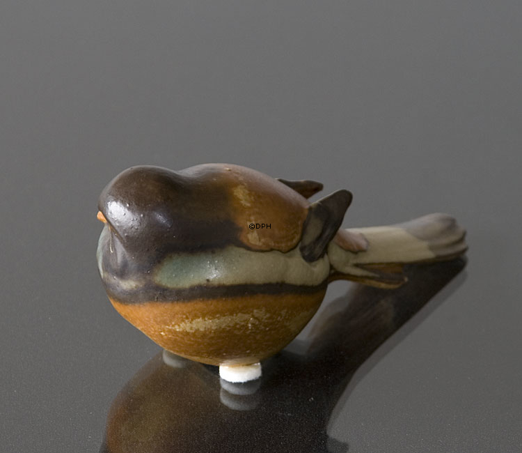 Pessimist, Meise, Bing & Gröndahl Steingut Figur Nr. 1635