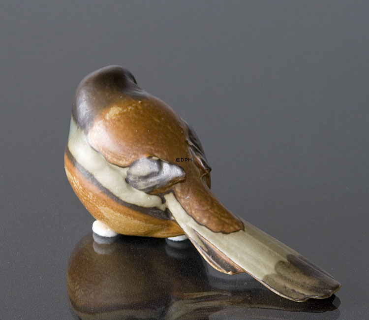 Pessimist, Meise, Bing & Gröndahl Steingut Figur Nr. 1635