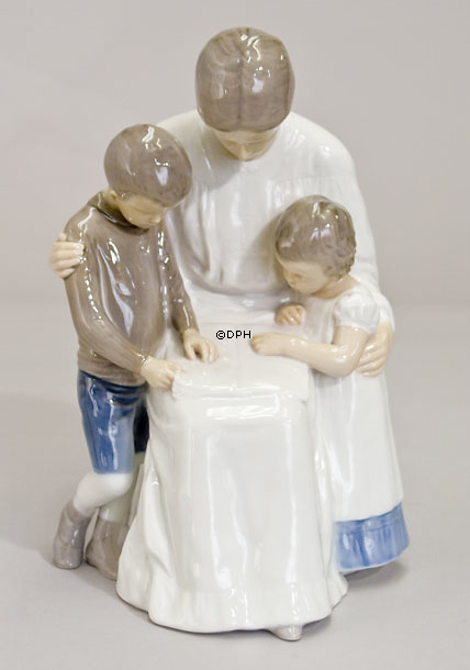 Frau mit Kindern, Bing & Gröndahl Figur Nr. 1644