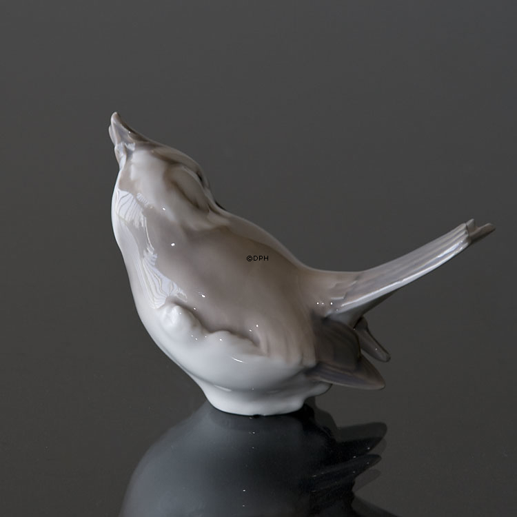 Haubenmeise, Bing & Gröndahl Vogelfigur Nr. 1675