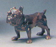 Kleine Bulldogge, Bing & Gröndahl Hundefigur Nr. 1676