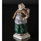 Skovshoved Frau, Fischer Frau, Bing & Gröndahl Figur Nr. 1702
