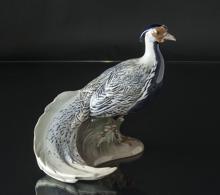 Silberfasan, Bing & Gröndahl Vogelfigur Nr. 1784