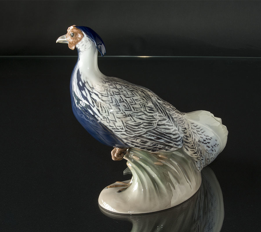 Silberfasan, Bing & Gröndahl Vogelfigur Nr. 1784