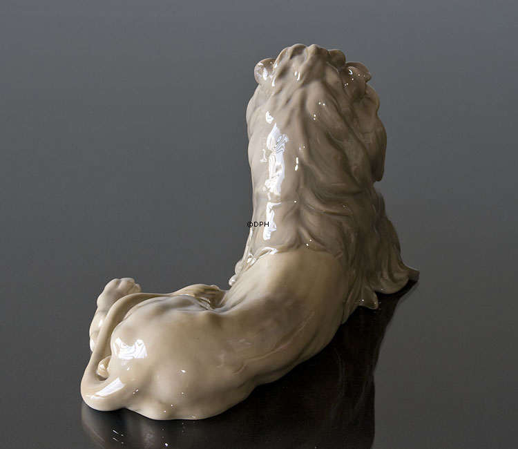 Löwe liegend, Bing & Gröndahl Figur Nr. 1793