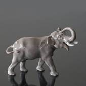 Elefant mit erhobenem Rüssel, Bing & Gröndahl Figur
