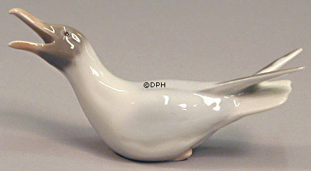 Schreiende Möwe, Bing & Gröndahl Vogelfigur Nr. 1020429 / 1809
