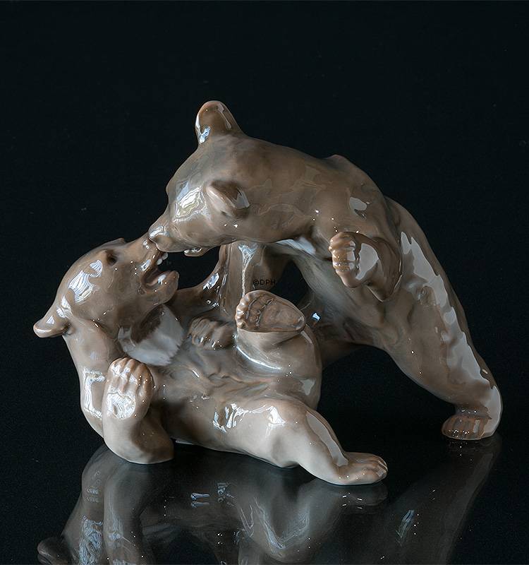 Gruppe von Bären, Bing & Gröndahl Figur Nr. 1825