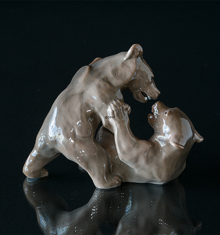Gruppe von Bären, Bing & Gröndahl Figur Nr. 1825