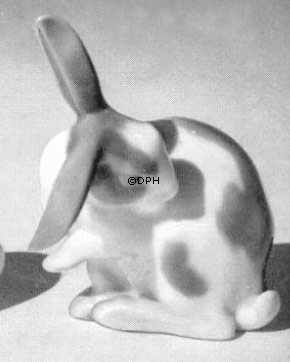 Kaninchen, Bing & Gröndahl Figur Nr. 1833