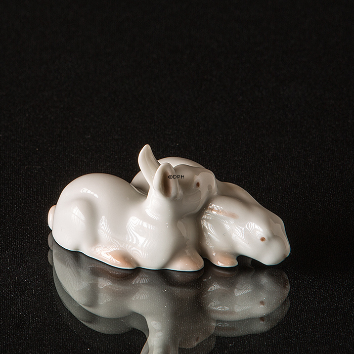 Kaninchen, Bing & Gröndahl Figur Nr. 434 / 1875
