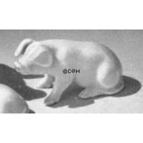 Schwein, sitzend, Bing & Gröndahl Figur Nr. 1882