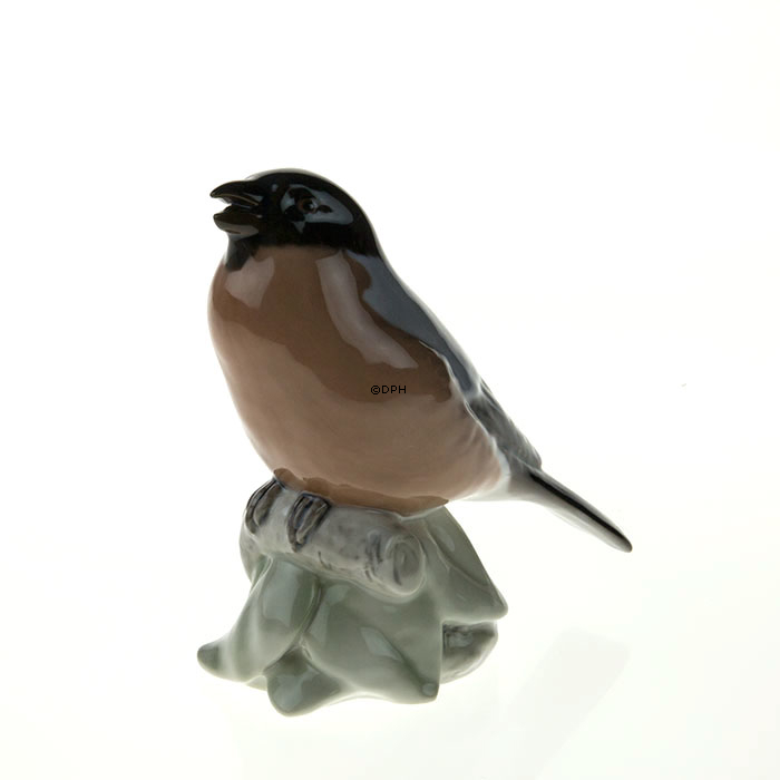 Gimpel kreischen, Bing & Gröndahl Vogelfigur Nr. 438 / 1909