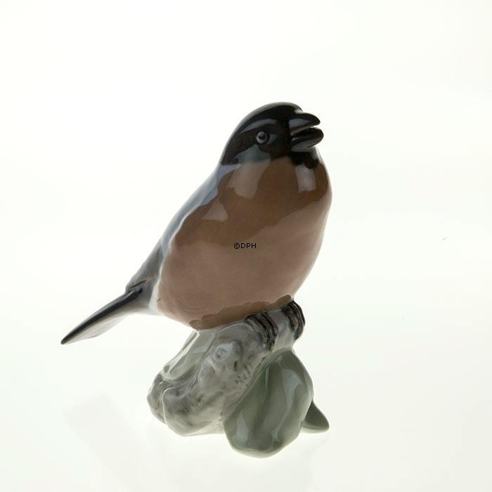 Gimpel kreischen, Bing & Gröndahl Vogelfigur Nr. 438 / 1909