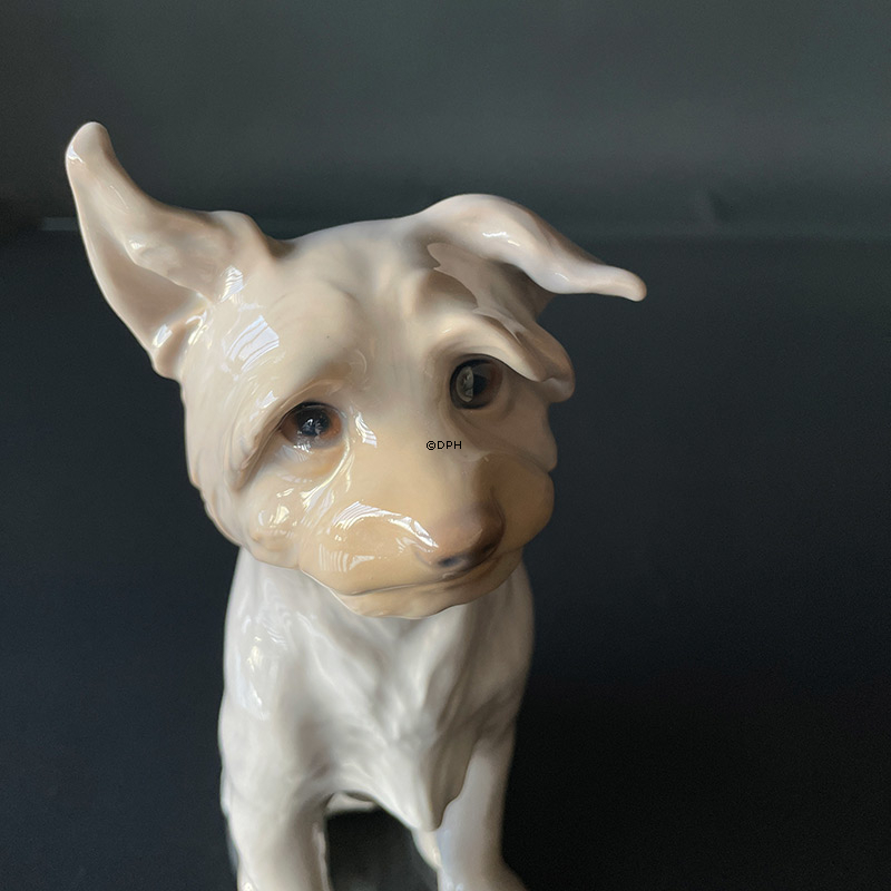 Cairn Terrier, sitzend, Bing & Gröndahl Hund Figur Nr. 1914