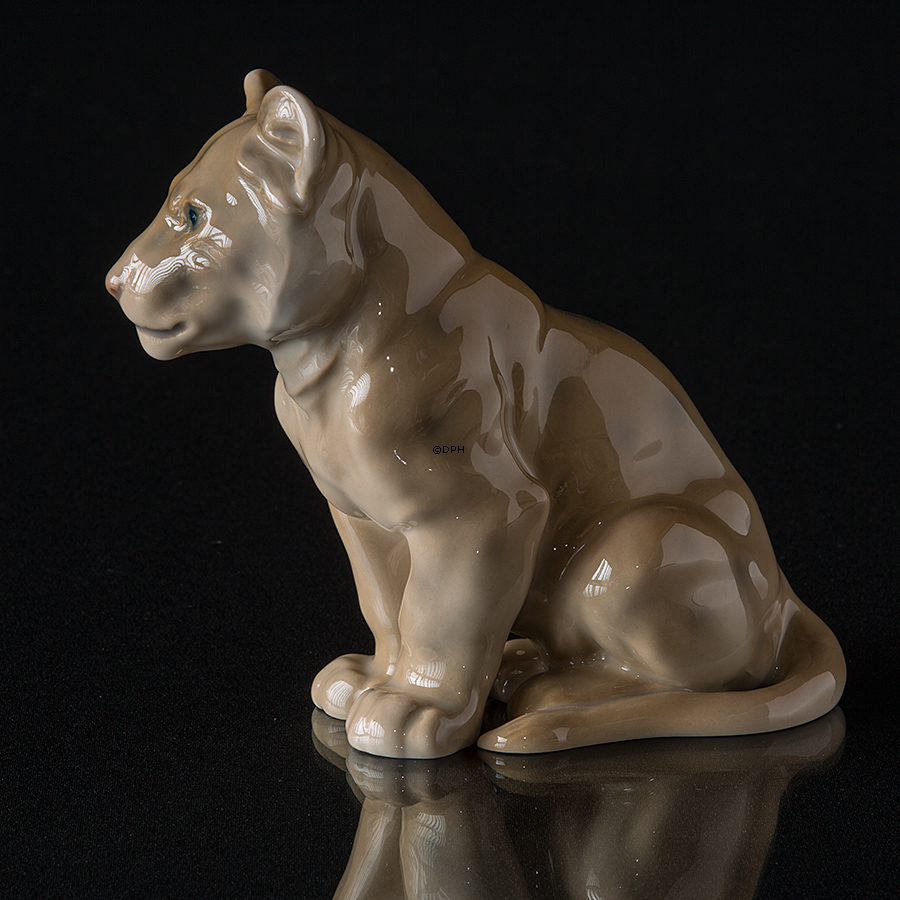 Löwenjunges, Bing & Gröndahl Figur Nr. 1923