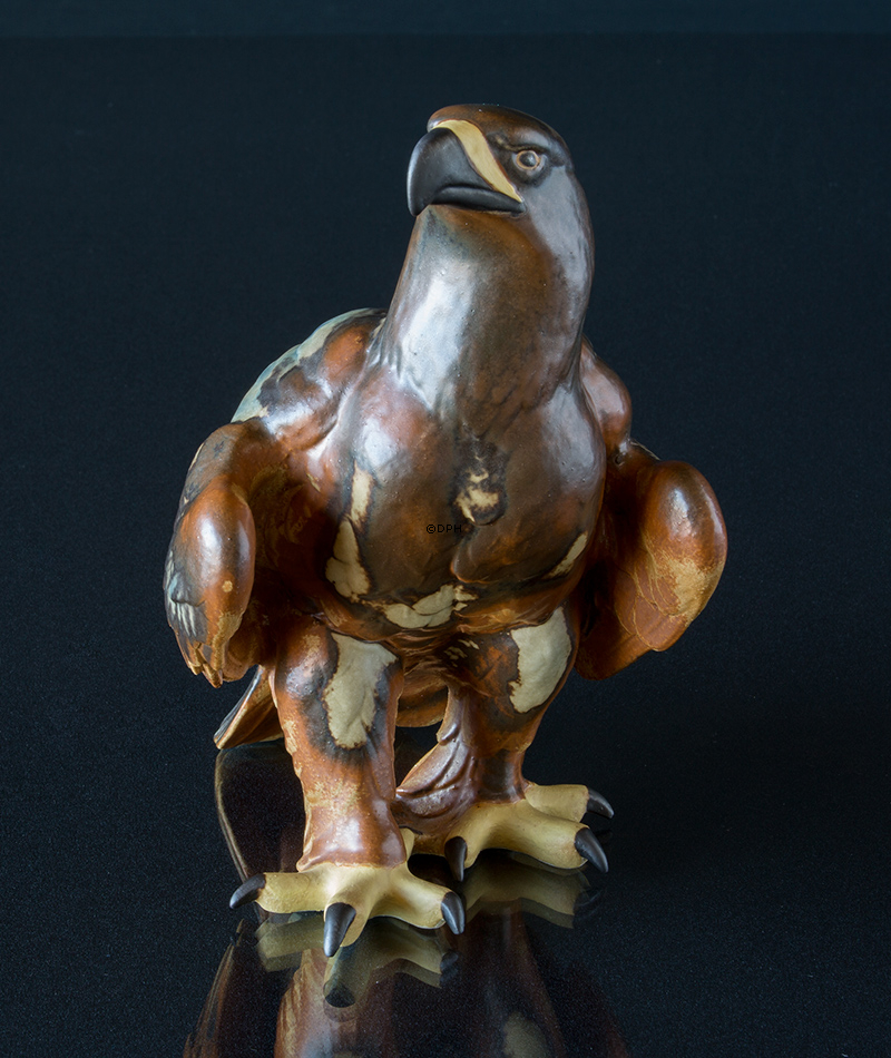 Adler, Bing & Gröndahl Steingut Vogel Figur Nr. 1925
