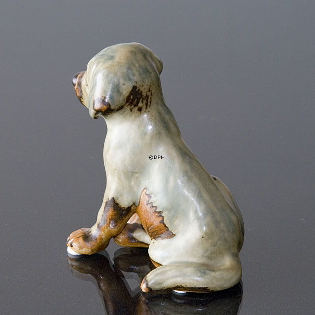 Bernhardiner Welpe, Bing & Gröndahl Steinzeug Hund Figur Nr. 1926