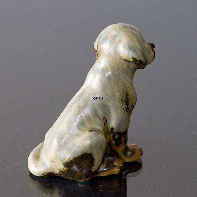 Bernhardiner Welpe, Bing & Gröndahl Steinzeug Hund Figur Nr. 1926