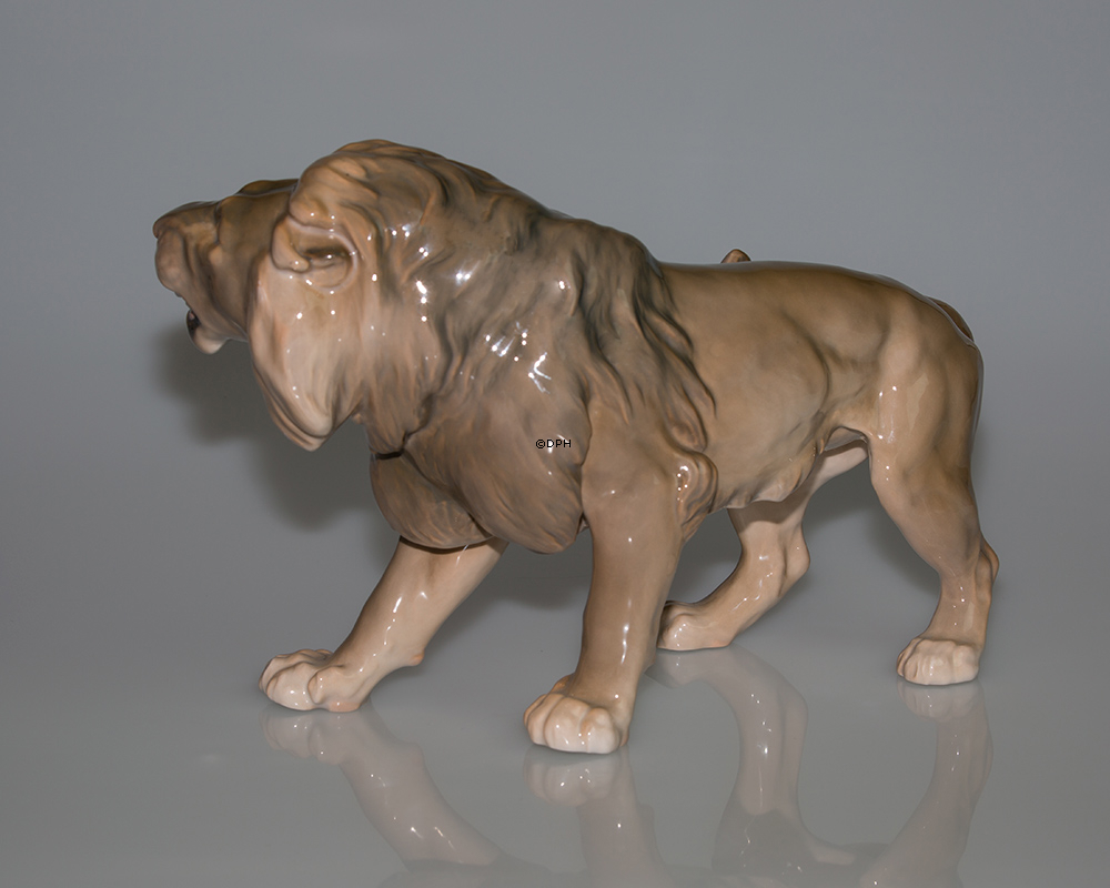 Männlicher Löwe, Bing & Gröndahl Figur Nr. 2052