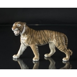 Gehender Tiger Brüllen, Bing & Gröndahl Figur Nr. 2056