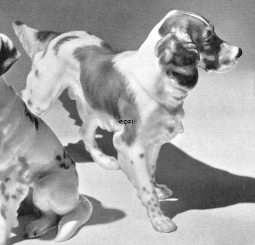 Englischer Setter, Bing & Gröndahl Hund Figur Nr. 2062