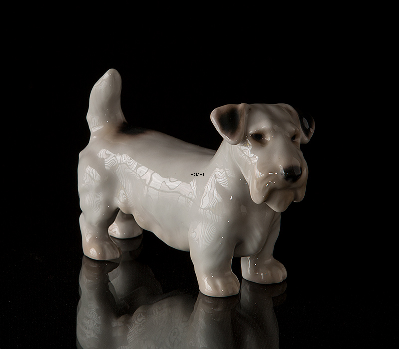Sealyham Terrier, Bing & Gröndahl Hundefigur Nr. 2071