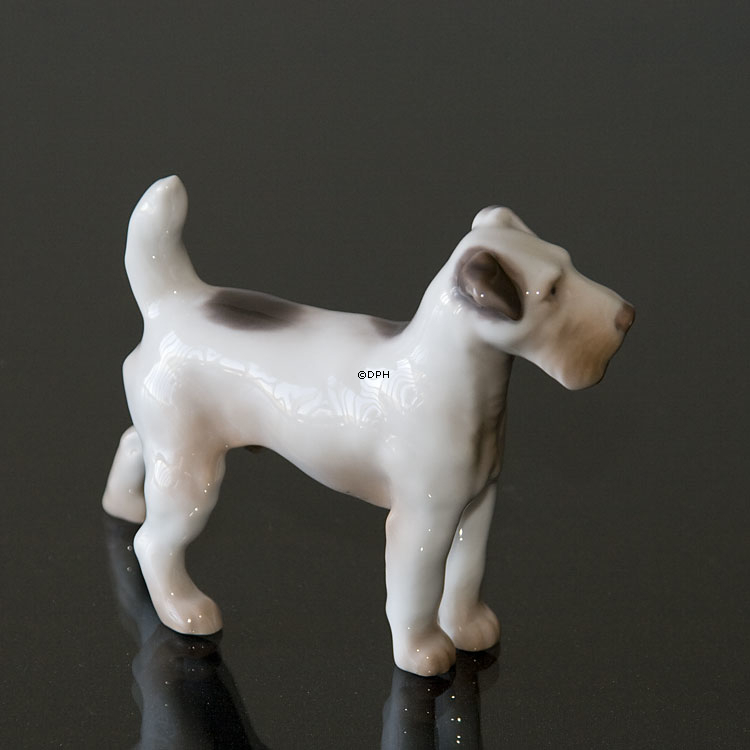 Rauhaariger Terrier, Bing & Gröndahl Hundefigur Nr. 2072