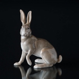 Hase, sitzend, Bing & Gröndahl Figur Nr. 2081
