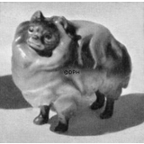 Deutsche Spitze, Bing & Gröndahl Hund Figur Nr. 2092