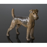 Airedale Terrier, Bing & Gröndahl Hundefigur Nr. 2099