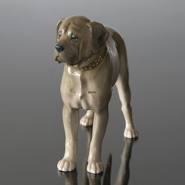 Mastiff, Bing & Gröndahl Hundefigur Nr. 2108