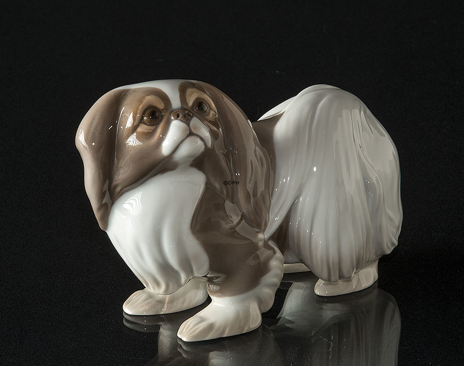 Pekingese, Bing & Gröndahl Hundefigur Nr. 2114