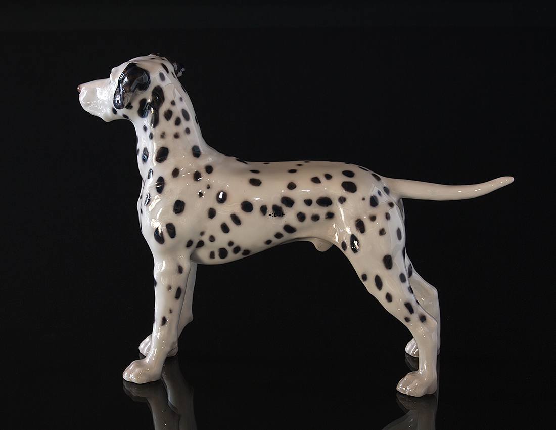 Dalmatiner, 19cm, Bing & Gröndahl Hund Figur Nr. 2122