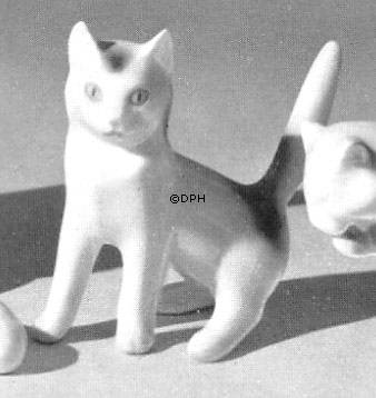 Kätzchen, Bing & Gröndahl Katze Figur Nr. 2142