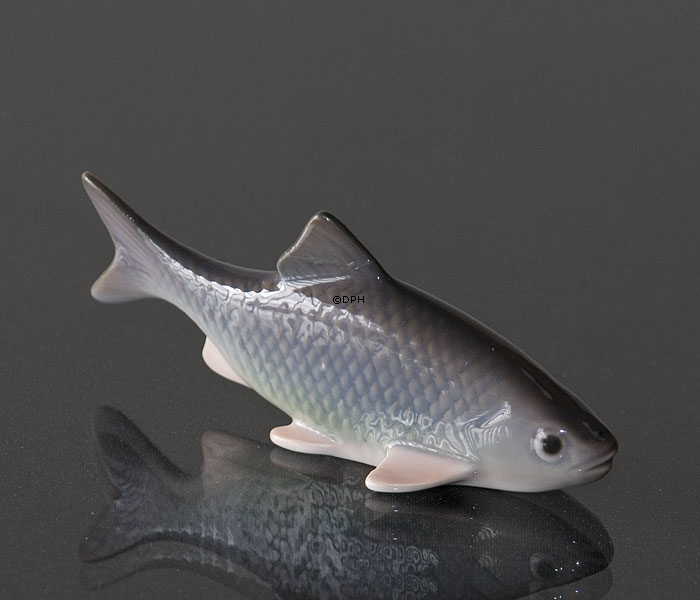 Rotauge, Bing & Gröndahl Fischfigur Nr. 2145