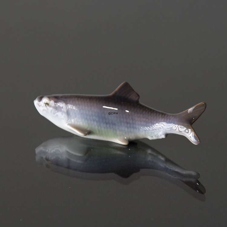 Hering für den begeisterten Angler, Bing & Gröndahl Fischfigur Nr. 2173