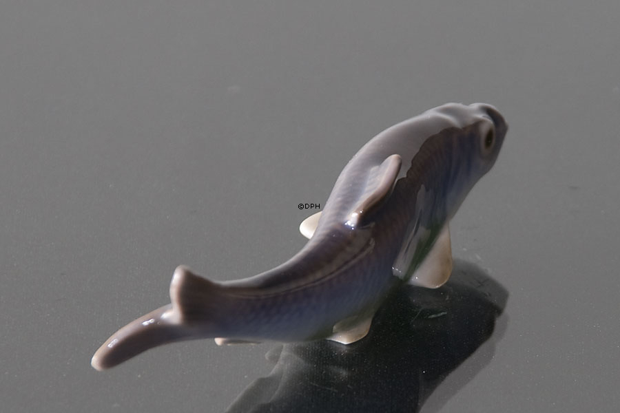 Hering für den begeisterten Angler, Bing & Gröndahl Fischfigur Nr. 2173