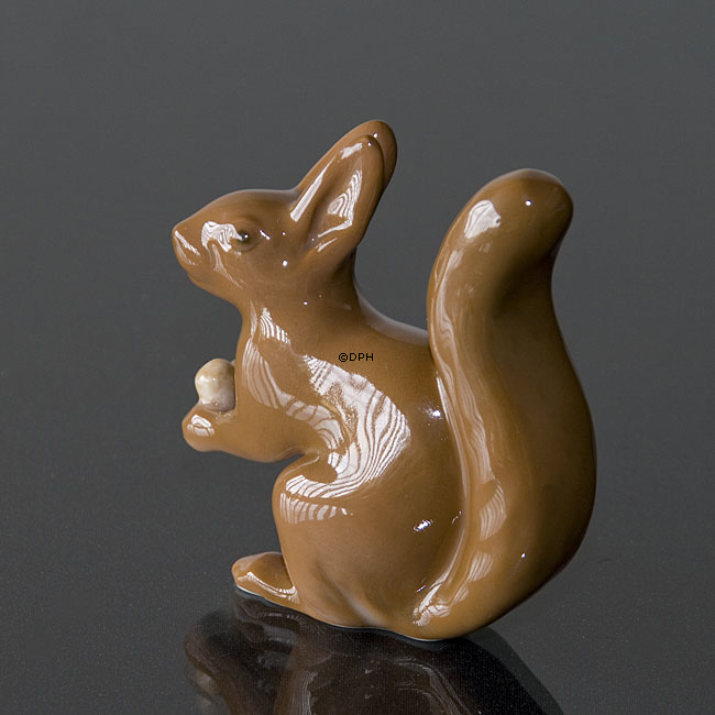 Eichhörnchen, Bing & Gröndahl Figur Nr. 2177