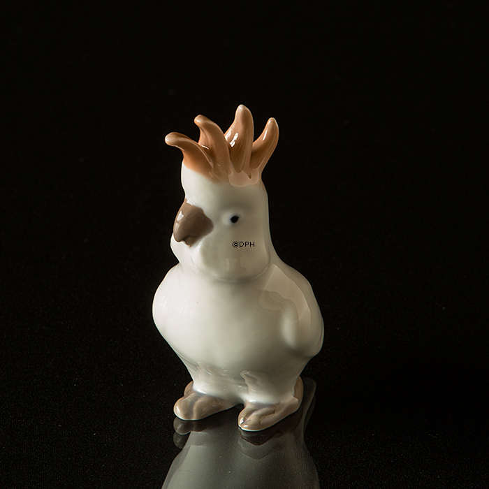 Kakadu, Bing & Gröndahl Vogelfigur Nr. 2178