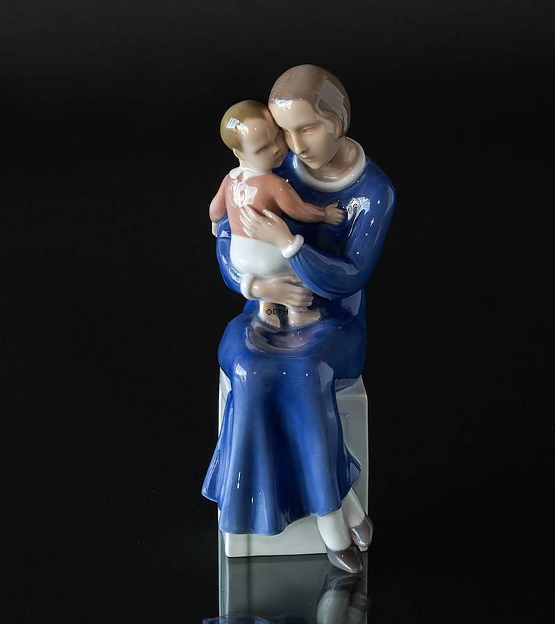 Mutter mit Kind, Bing & Gröndahl Figur Nr. 2200