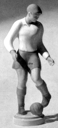 Fußballspieler, Bing & Gröndahl Figur Nr. 2222