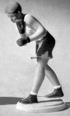 Boxer, Bing & Gröndahl Figur Nr. 2227