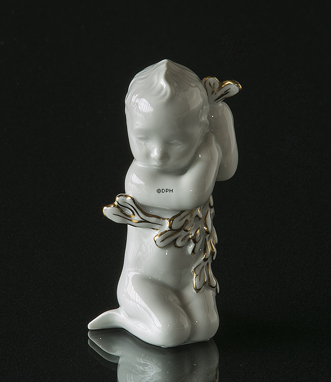 Seemädel, Goldverzierte Bing & Gröndahl Figur Nr. 2267